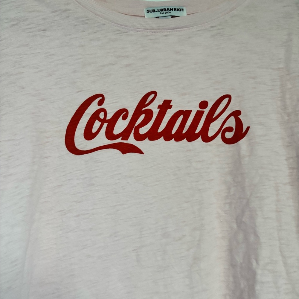 Sub_Urban Riot Blush Tee - Picture 3 of 4